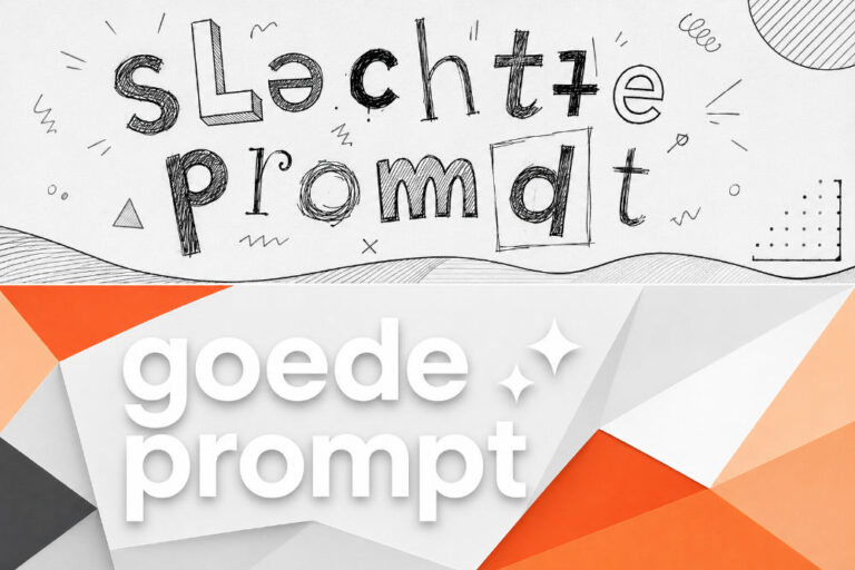 Waaruit bestaat een goede prompt? Vier voorbeelden die het verschil laten zien